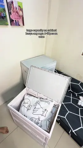 large capacity na cabinet kasya ang mga 6-10pcs na unan #storageorganizer #storage #organizer #plasticstorage #foryou 