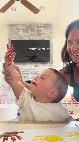Will post what we made in part 2! Thank you @WaterWipes for keeping us clean after crafting #craftideas #toddlercrafts #sahm #handprint #waterwipes 