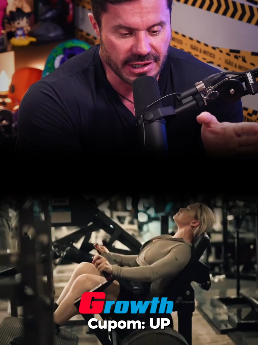 🏷️ Cupom “UP” na @growth.supplements  . . . #renatocariani #jejum #jejumintermitente #musculação #maromba #academia