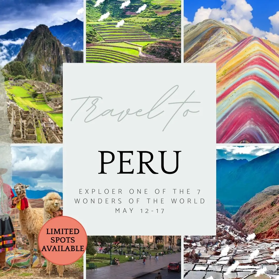 From authentic cultural experiences, to hiking the famous Rainbow Mountain, to exploring the ancient ruins of Machu Picchu – one of the 7 Wonders of the World… this group trip is for travelers ready to cross Peru off their bucket list. 📍 Limited spots available → DM me or comment “PERU” to claim yours today!  #VisitPeru #TravelPeru #MachuPicchu #RainbowMountain #GroupTravel     