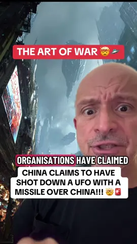 Chinese News networks claim to have shot down a UFO with a missile!!! 🤯🤔 #china #alien #space #ufo #conspiracy  