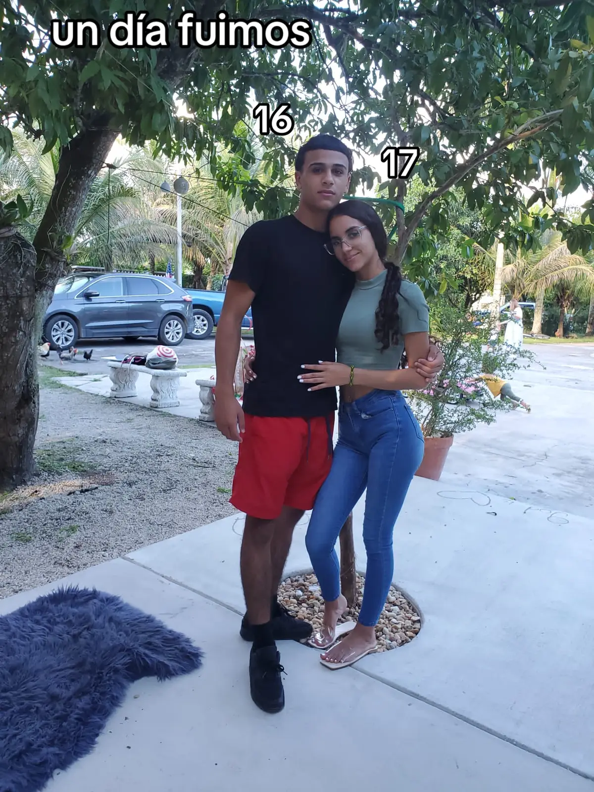 better together 🫶🏼🩵  #couplegoals #highschoolsweethearts #fyp #coupletrend 