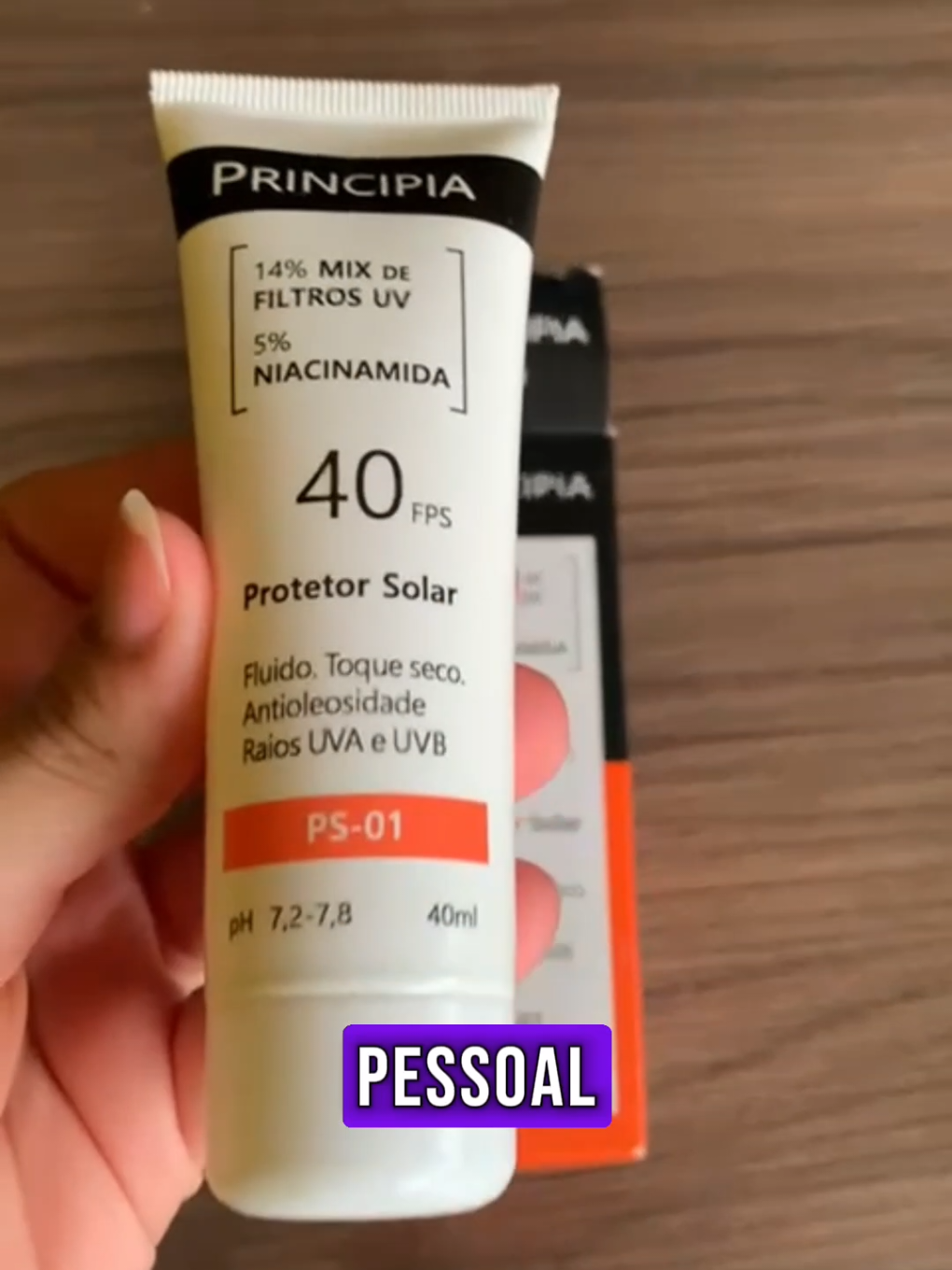 Você sabia que existe um protetor solar que além de proteger, deixa sua pele mais bonita e sem oleosidade? ⚡ FPS40 com 5% Niacinamida — poucas unidades disponíveis, e quando acabar… já era! @PRINCIPIA  #skincare #dicasdebeleza  #protetorsolar #principia #fyp 