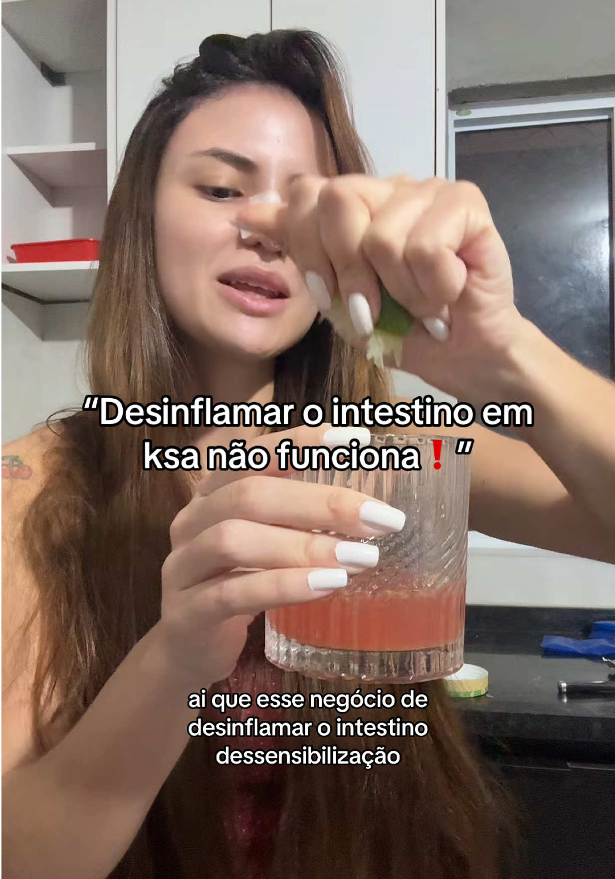 A dessensibilização de 24hrs foi o que me ajudou… 👏🏻🫶🏻 #inchaço #intestino #detox #estufamento #intestinoinflamado 