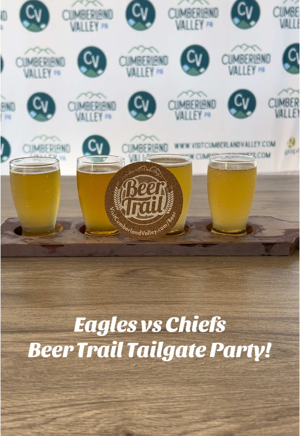 Go Birds! Beer Trail passholders enjoyed a tailgate party for the Eagles vs Chiefs game. Click the link in our bio to sign up for the Beer Trail and earn more cool prizes! #founditincv #craftbeer #football #eaglesvschiefs 