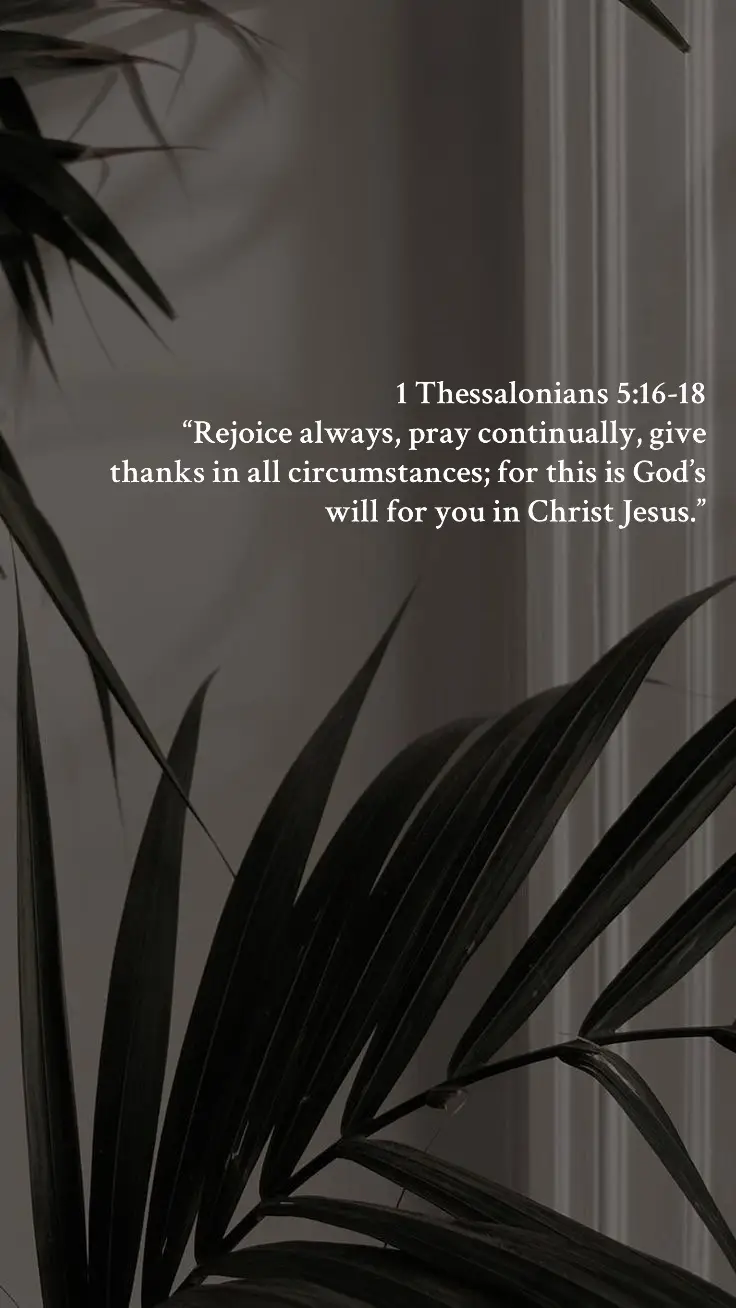 “Rejoice always, pray continually, give thanks in all circumstances; for this is God’s will for you in Christ Jesus.” ‭‭ #bibleverse #rejoiceinthelord #givethankstogod #christiantiktok #fyp 
