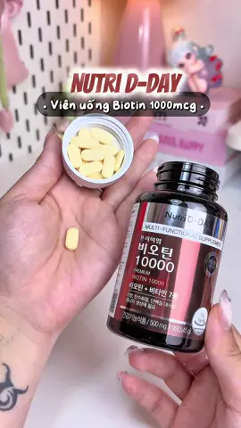 Ê nha tóc con lên ta nói nó ngứa mà nó zui nha 🤣 #nutridday #nutriddayvietnam #vienuongbiotin #biotin #tpcn 