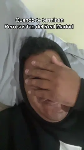 Cuando te termin pero son fan del Real Madrid 😅😅😅