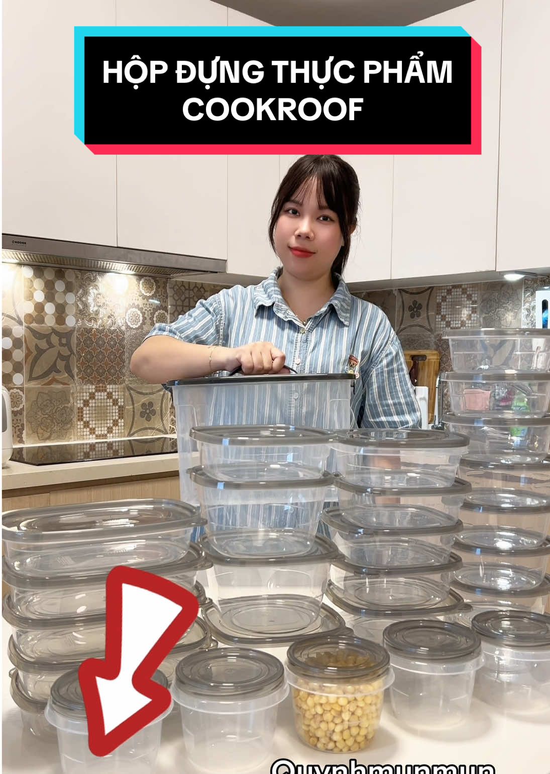 Set 29 hộp đựng thực phẩm (58 chi tiết), nhựa PP5 nguyên sinh chịu nhiệt #cookroof #hopdungthucpham #globalglory #nhacuadoisong #quynhmunmun 