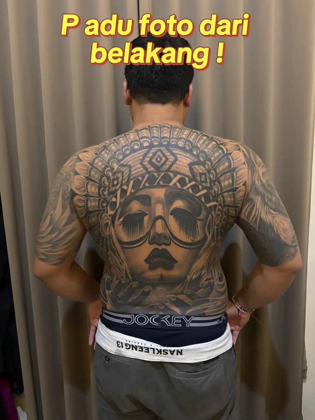 Tunjukan pesona mu king 🥶🥶 #youngboys #tattoos #native #american 