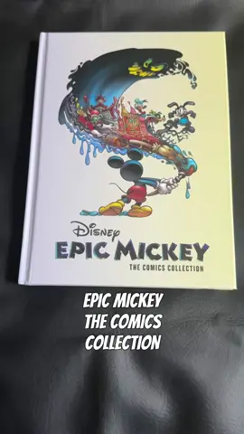 EPIC MICKEY THE COMICS COLLECTION 📚 First Look! By Peter David, Claudio Sciarrone, and more from @Fantagraphics_Books  Full review to come, stay tuned! 📚 #comics #epicmickey #disney #fantagraphics #peterdavid   