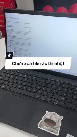 Anh em nào chưa xoá file rác thì nhột nhé #gacongnghe #tip #laptop #file #backtoschool 