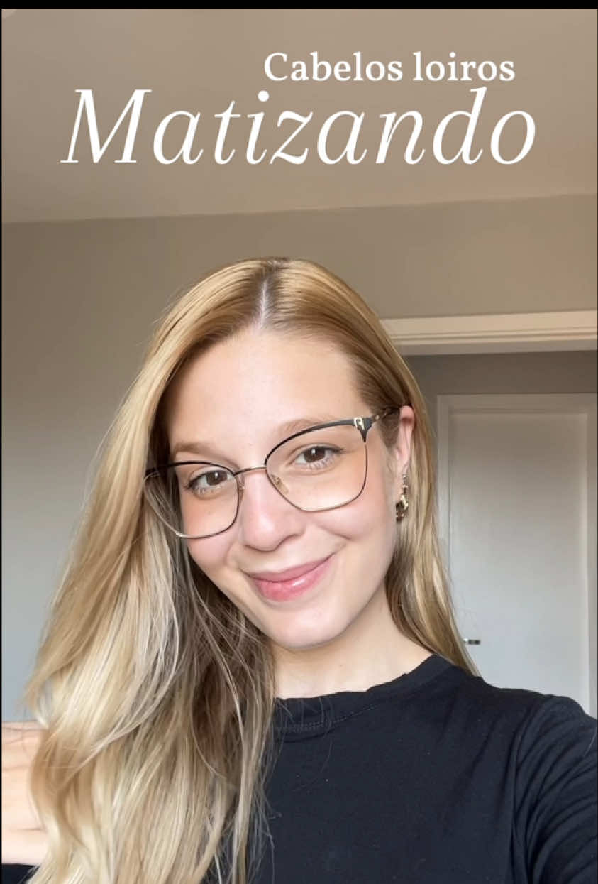 Dia de matizar meu cabelo loiro com uma das melhores máscaras do mercado ✨ @Amend Cosméticos • • #cuidadoscomcabelo #loiro #fyp  #cabeloloiro #amend 