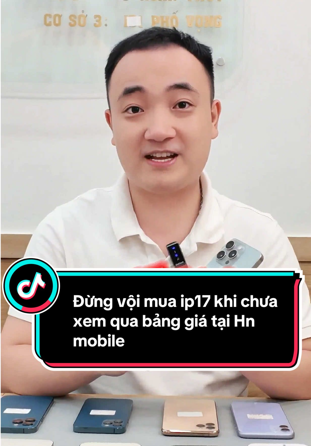 Đừng vội mua ip17 khi chưa xem qua bảng giá tại Hn mobile #Hnmobile #tragopsinhvien #LearnOnTikTok #viral