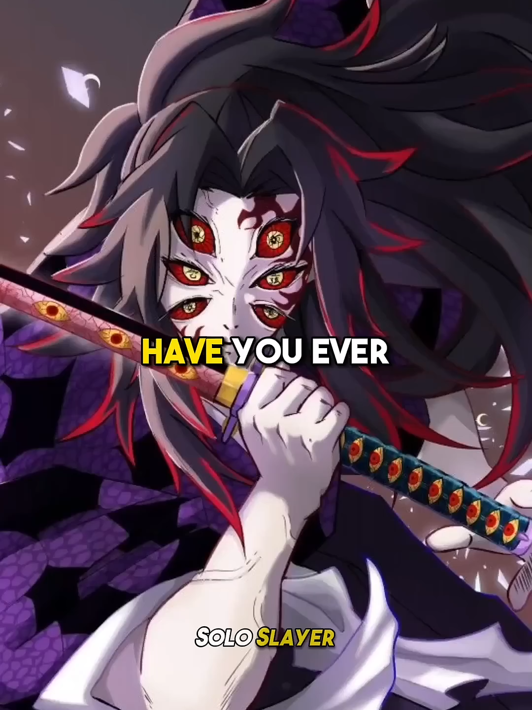 Why Kokushibo Has So Many Eyes in Demon Slayer! #anime #demonslayer #fyp