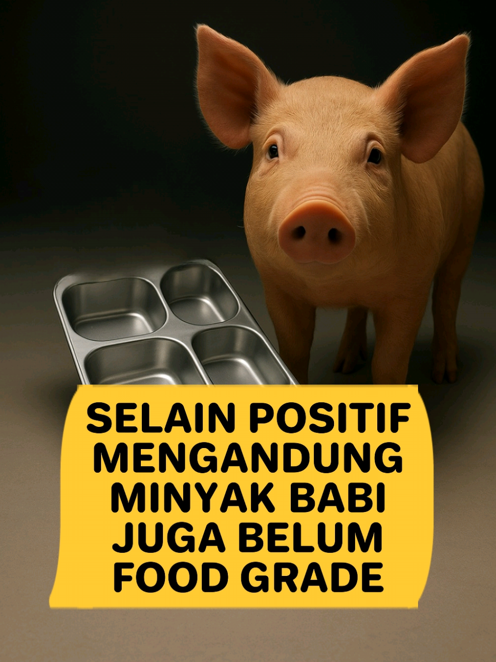 🚨‼️ Ompreng Makan Bergizi Gratis terancam bahaya! Bukan cuma positif mengandung minyak babi 🐖, tapi juga belum food grade alias ga aman buat tempat makan 😱🍴 Robithoh Ma’ahid Islamiyah NU DKI resmi laporkan ke Kemendag dengan bukti lab dari Cina. 👉 Pemerintah diminta tarik produk impor berbahaya ini! #viral #wadahmakanan #mbg #babi #haram 