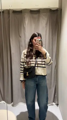 Coup de cœur pour le jean baggy ballon, je le prends ? 🙈 Les collections d’automne, mes préférés ! 🍂 #zaranewin #balloonjeans #fittingroomzara #zaraoutfit #autumnstyle 