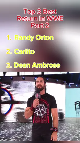 Top 3 Best Return in WWE. Part 2. #wwereturns #wweentrance #wwetiktok #wweflashback #wwefan 