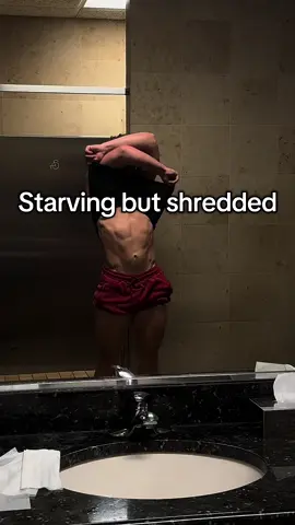 Shredded>fed  - - #cutting #natty #aesthetics #getshredded #fyp 