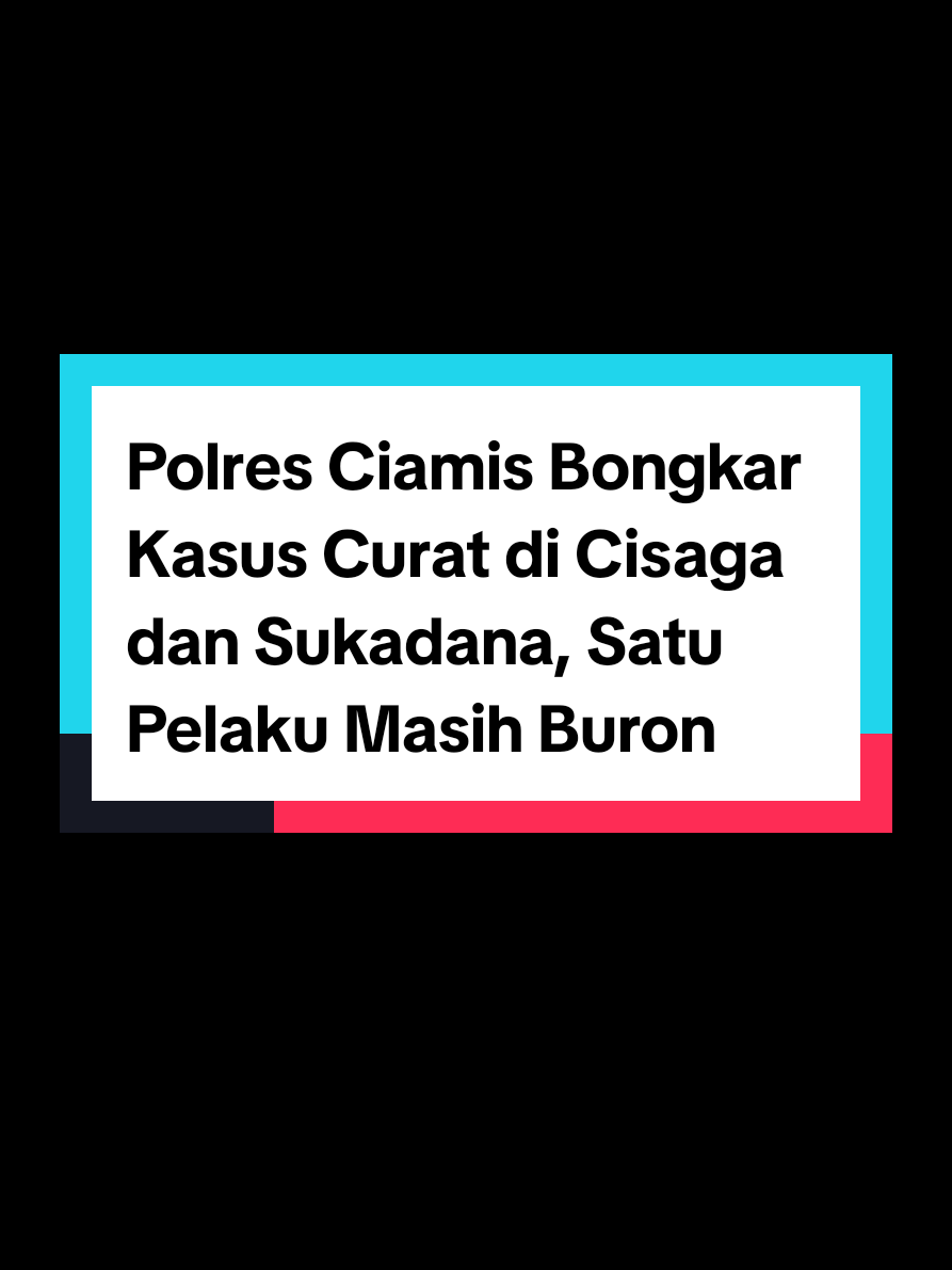 Polres Ciamis Bongkar Kasus Curat di Cisaga dan Sukadana, Satu Pelaku Masih Buron Ciamis – Satuan Reserse Kriminal (Satreskrim) Polres Ciamis berhasil mengungkap kasus pencurian dengan pemberatan (curat) yang terjadi di dua lokasi berbeda, yakni Kecamatan Cisaga dan Sukadana, Kabupaten Ciamis. Kasus ini terungkap dalam konferensi pers di Mapolres Ciamis, Kamis (18/9/2025). Kasat Reskrim Polres Ciamis, AKP Carsono, menjelaskan bahwa aksi pencurian terjadi pada 15–16 Mei 2025. Pelaku beraksi dengan menyasar rumah kosong dan berhasil membawa kabur sejumlah barang, mulai dari telepon genggam, tabung gas, hingga kendaraan roda dua. “Pelaku ada dua orang, satu sudah berhasil kami amankan dengan inisial NS, warga Kecamatan Indihiang, Tasikmalaya. Sementara satu orang lainnya berinisial A masih dalam pengejaran,” ungkap AKP Carsono. Menurutnya, NS merupakan residivis yang sebelumnya pernah ditangani Polres Ciamis dalam kasus serupa. Saat itu, pelaku divonis 3 tahun 2 bulan penjara. “Untuk kasus kali ini, NS dijerat Pasal 363 KUHP tentang pencurian dengan pemberatan, dengan ancaman hukuman maksimal 7 tahun penjara,” jelasnya. Penangkapan NS dilakukan pada Agustus 2025 di kediamannya di Indihiang. Dari tangan pelaku, polisi mengamankan barang bukti berupa dua tabung gas, satu unit handphone, serta kendaraan bermotor yang diduga hasil curian. “Motif pelaku murni faktor ekonomi, untuk memenuhi kebutuhan hidup sehari-hari. Saat ini kami masih mengembangkan penyelidikan, terutama terkait barang bukti tabung gas dan keberadaan pelaku lain yang masih buron,” tegas Carsono. Polres Ciamis memastikan akan terus mengejar pelaku lainnya dan mengimbau masyarakat agar lebih waspada, khususnya saat meninggalkan rumah dalam keadaan kosong. #satreskrimpolresciamis #lewatberandafyp #fyppppppppppppppppppppppp 