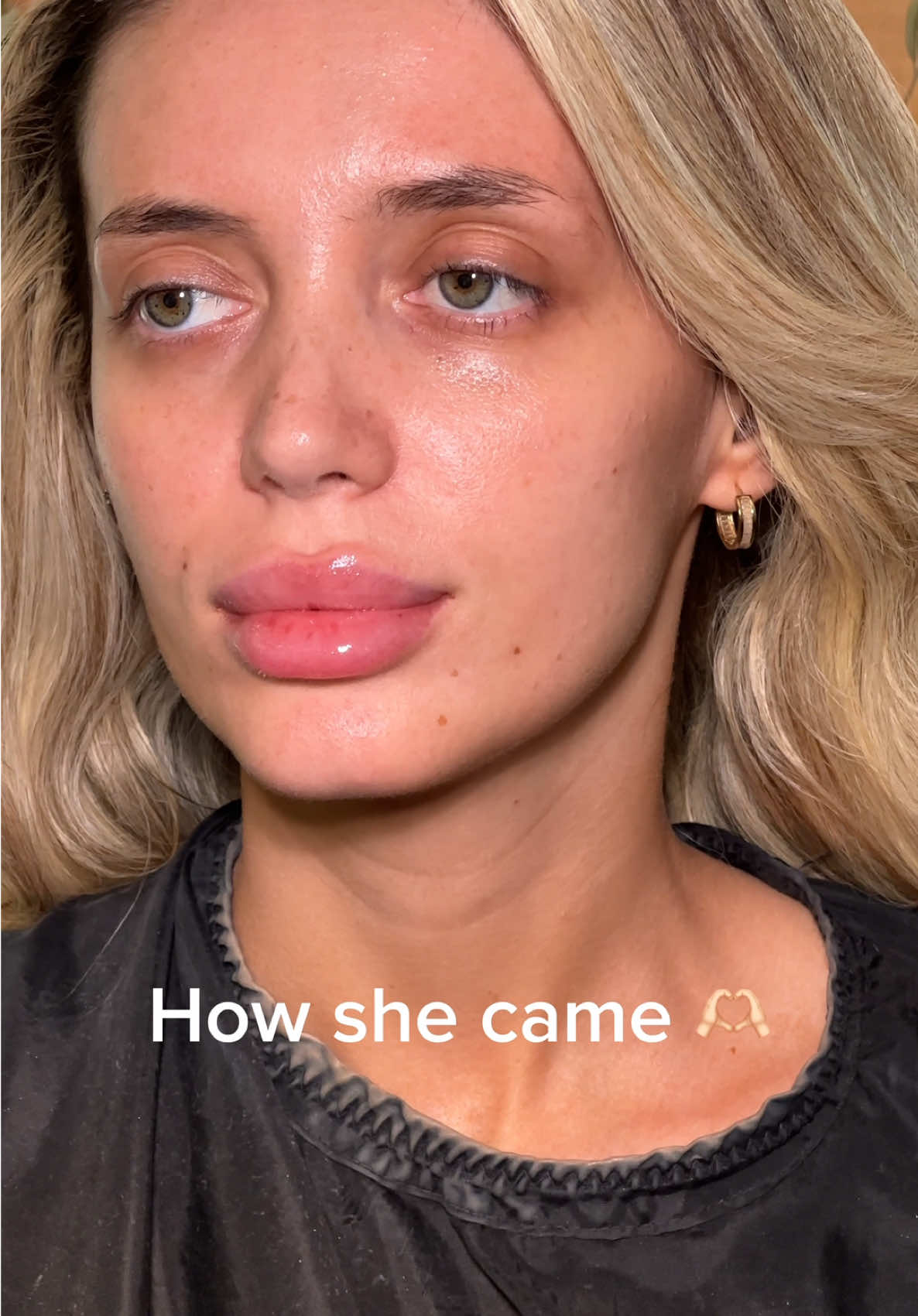 Beautiful before and after 🫶🏻 #howshecamehowsheleft#beforeandafter#makeupartist#makeuptransformation #fyp 