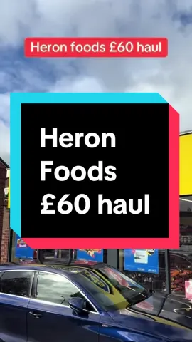 #foodhaul #heronfoods #bargainshopping @HeronFoods 