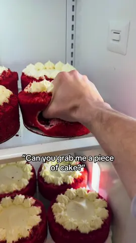 Come by and grab a Red Velvet Cake today to celebrate National Red Velvet Cake day! #carlosbakery #redvelvetcake 