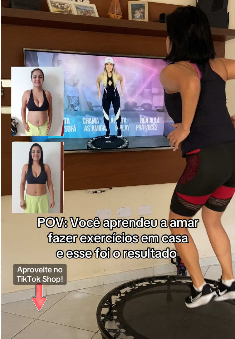 Será que fazer exercícios em casa da resultado? Garanta seu jump profissional pelo TikTok Shop clicando no carrinho no vídeo e alcance seu objetivo!🎯