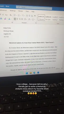 me + criminal minds = 🤞 i literally love it. (yes, i know it will get harder. i’m not prepared.) #criminalminds #college #viral #fyp #criminalmindstiktok 