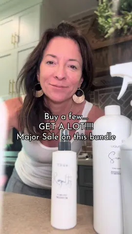 This cleaning bundle is on a major sale TODAY ONLY!!! This is a huge savings. And soooo many cleaning products!!!!  #cleaningbundle #cleaningproducts #cleaningtips #tiktokshoprestock #tiktokshopcreatorpicks  Mop soap  Multipurpose cleaner  Laundry detergent  R&W Co 