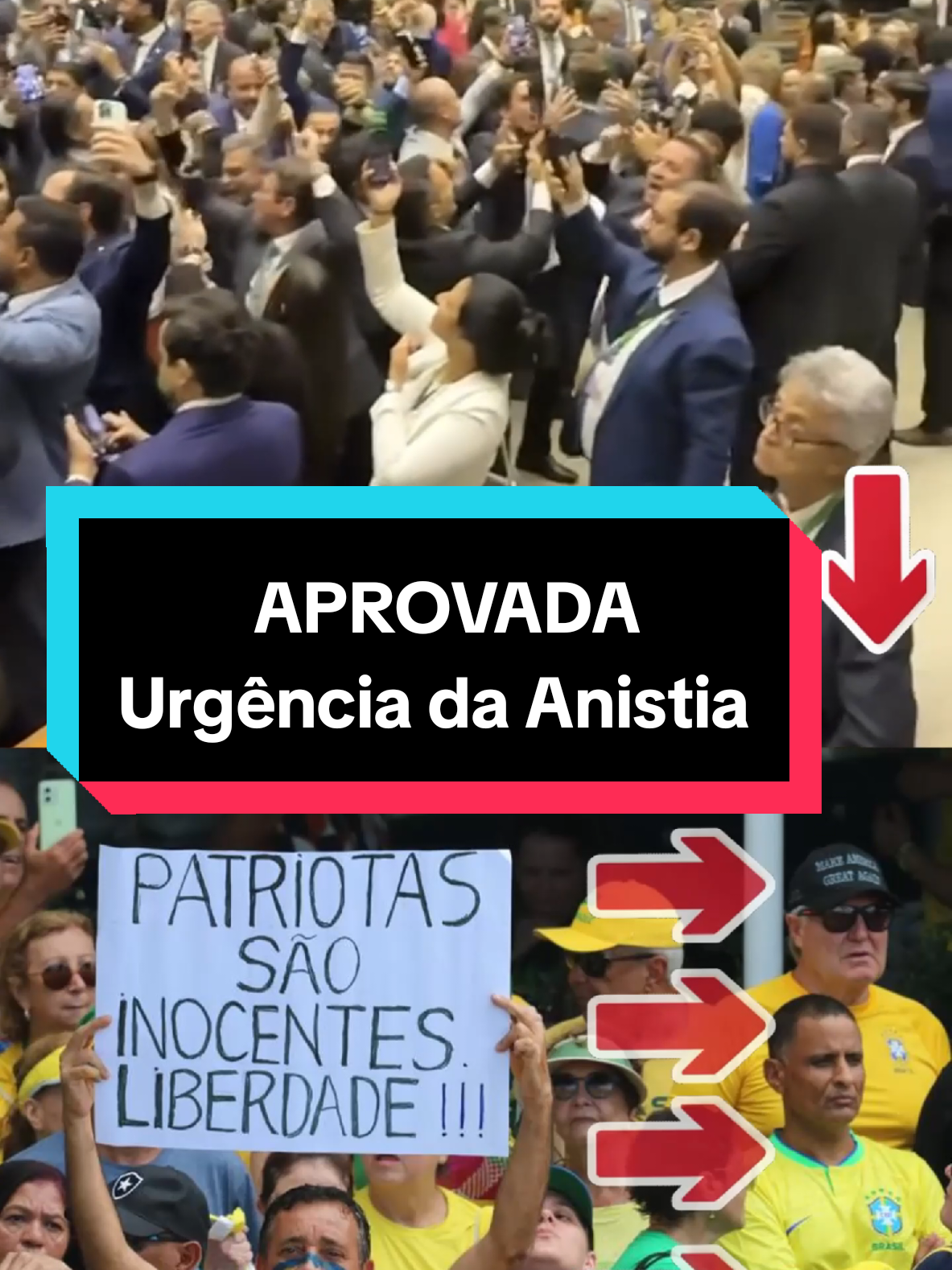 Mostre seu apoio aos brasileiros injustiçados. #anistia #direita #patriotas #creatorsearchinsights 