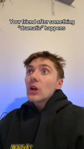 Your friend after something dramatic happens #pov #skits #comedy #fyp 