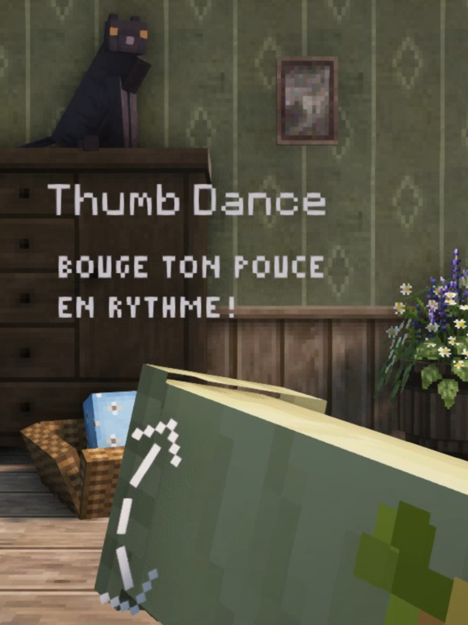 Thumb Dance challenge ✨️ #thumbchallenge #thumbdance #interactive #Minecraft #minecraftanimation 