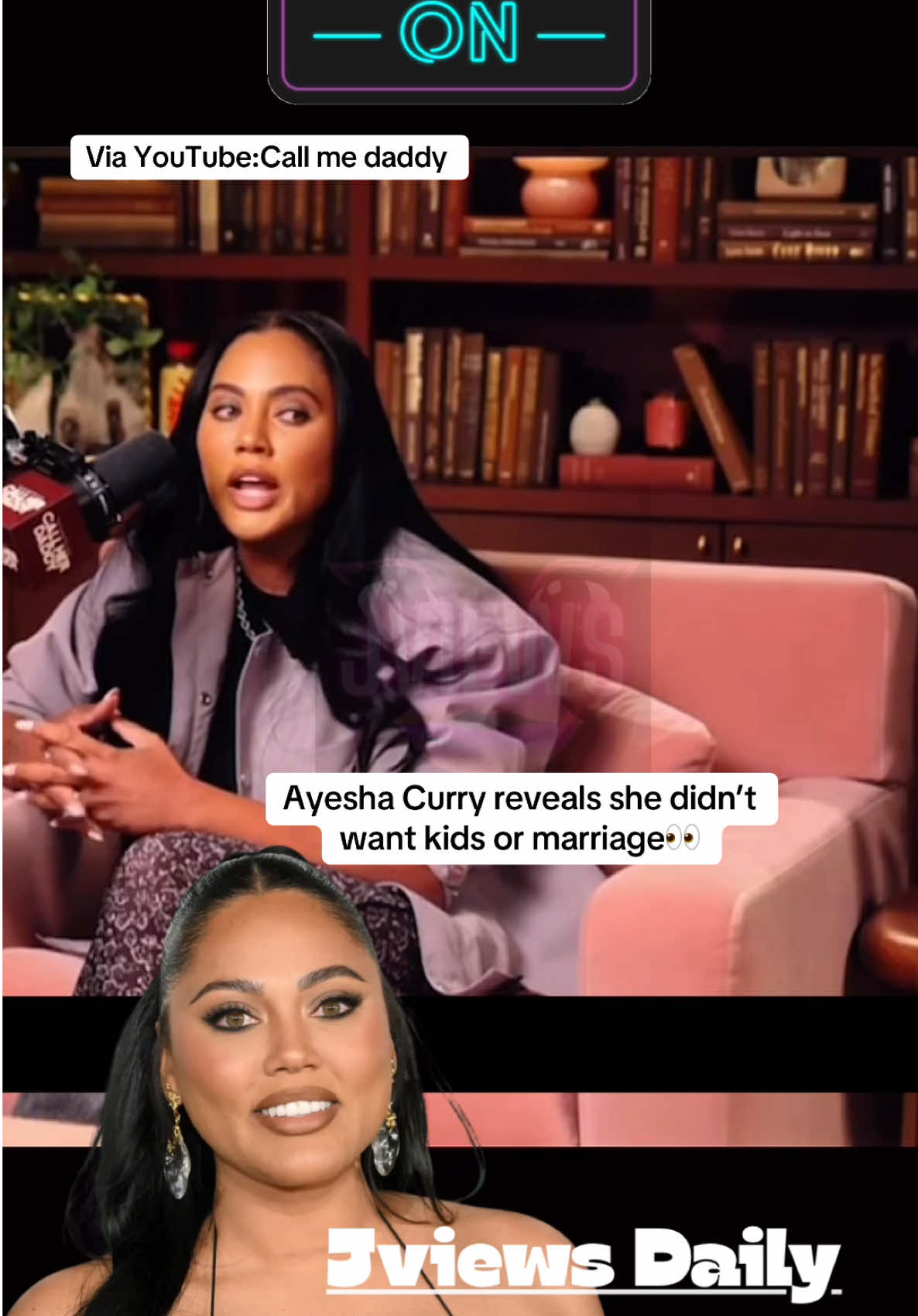 Ayesha Curry didn’t want kids or marriage & didn’t expect Steph to go pro …thought she’d be making the big moves 👀✨#stephcurry #hiphopculture #ayeshacurry #follow #jviewsdaily 