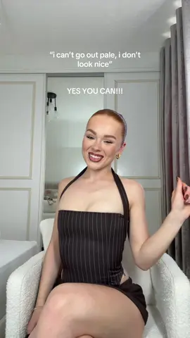 i always wear fake tan because it makes me feel good and i love it yes but i have really learned to love my pale natural skin, i even did it on holiday which i never used to, love your natural skin colour because everyone is beautiful remember that and also remember you are allowed to wear tan too 🤍🤍 #pale #skin #girls #loveyourself #sabrinacarpenter 