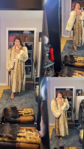 Just missing this coat 🧥 #furobsessed #furcoatseason #vintagefurs #lynxfurcoat #furcoataddict ❤️‍🔥💋