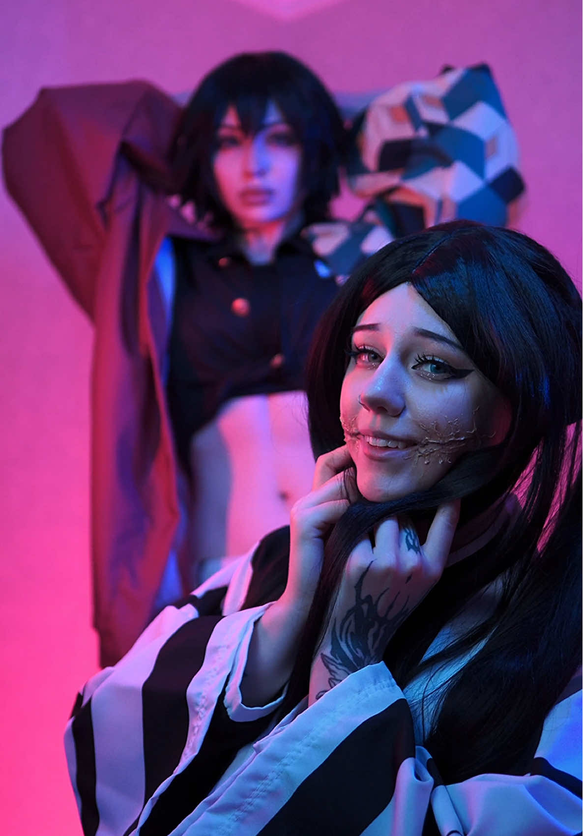 My @Samsaracos 💕 #iguroobanai #tomiokacosplay #demonslayercosplay #kimetsunoyaibacosplay 