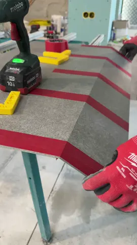 🔥Porcelain countertop in the making🙌