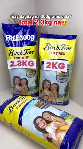 Sulit deals tlaga to mga mare ko!😍✨ #birchtree  #birchtreefortified #birchtreefortifiedpowderedmilk  #centurypacificfoodinc #birchtree2kg 
