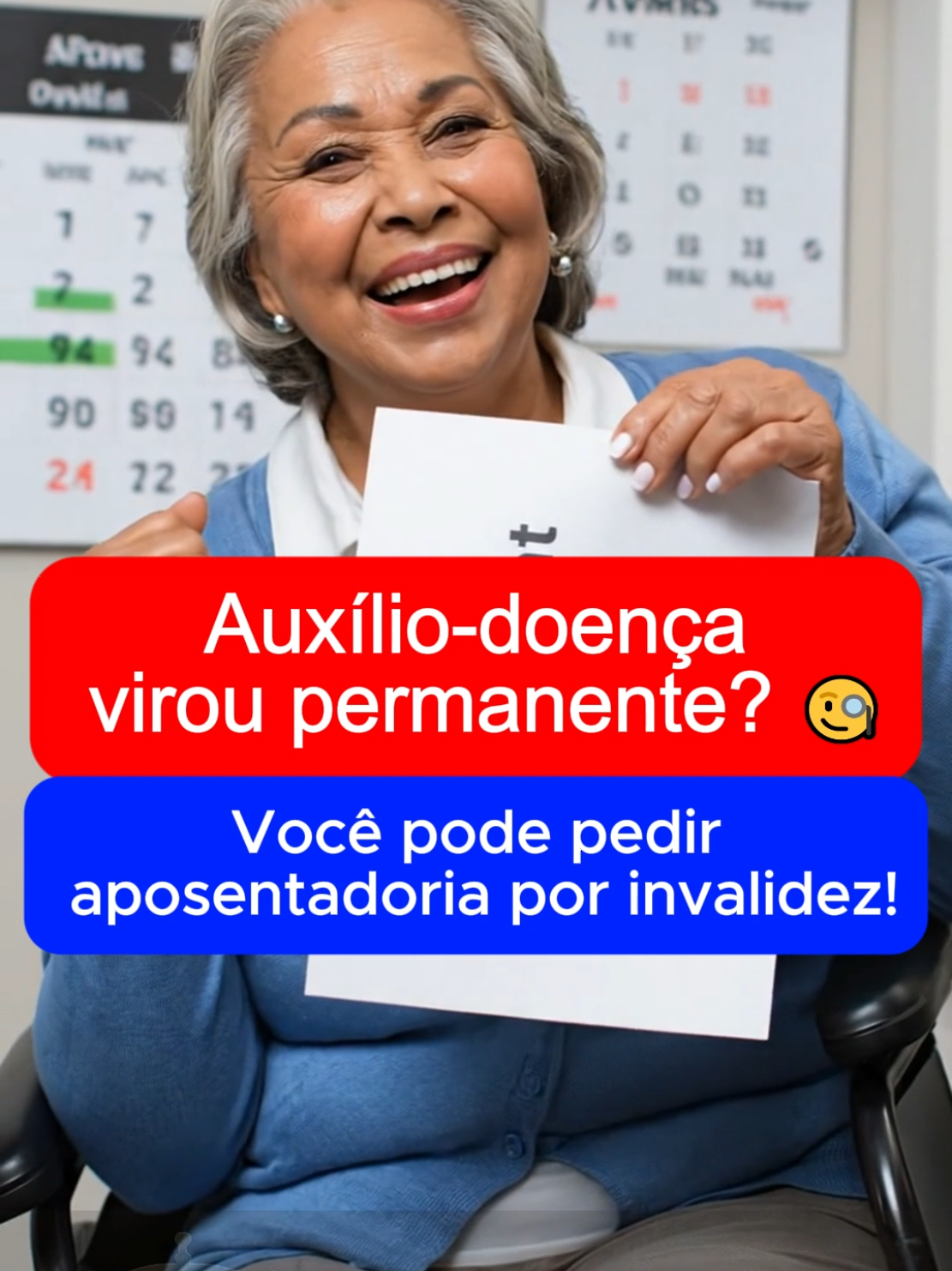 🧐 Auxílio-doença virou permanente? Então você pode (e deve) pedir aposentadoria por invalidez! 😉 Se a sua incapacidade para o trabalho se tornou definitiva, o auxílio-doença (benefício temporário) deve ser convertido em aposentadoria por incapacidade permanente. E tem mais: caso você precise de ajuda de terceiros para as atividades do dia a dia, a lei garante um acréscimo de 25% no valor da aposentadoria por invalidez! 💰 Ou seja, além de se aposentar por invalidez, você pode receber um quarto a mais do benefício para auxiliar nos cuidados.  👉Não deixe de buscar esse direito se for o seu caso. Já conhecia esse adicional? 💡 📲 Em caso de dúvidas, entre em contato pelo WhatsApp 11 91107-6888 ou acesse o link na bio. #INSS #AposentadoriaPorInvalidez #AuxilioDoenca #25porcento #DireitoPrevidenciario 