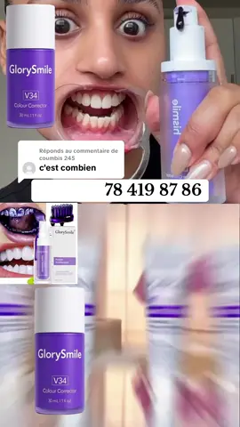 Réponse à @coumbis 245 #glorysmile #dakar #viral #senegalaise_tik_tok #dentsblanches 
