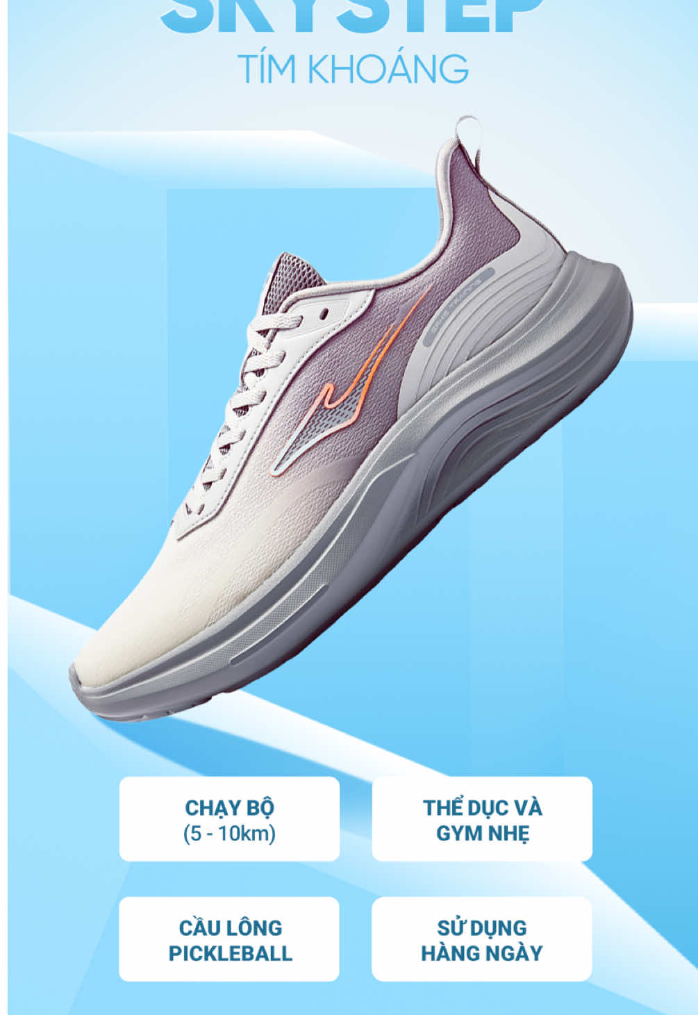 Trải nghiệm Skystep, giày thể thao chuẩn form, giá siêu hời trong live #tiktoklive #giaythethaonamnu #xuhuongtiktok #giaythethao #giaythethao 