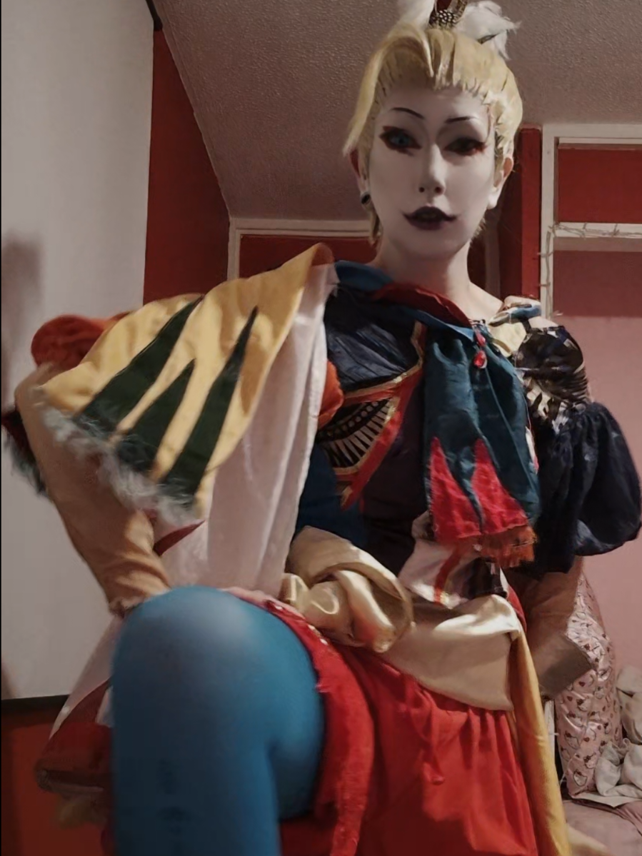 in my daughters room because the light is better 🤪 #finalfantasyvi #ffvi #kefkapalazzo #kefka #finalfantasy6 