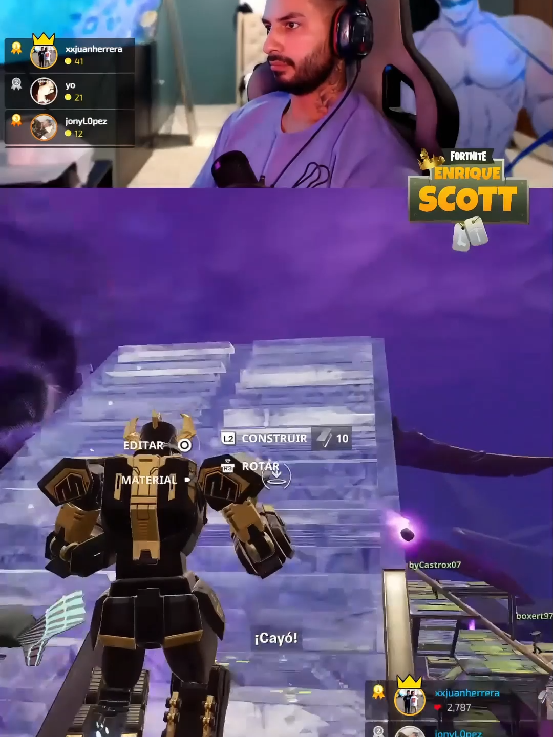No quiero Ver JAJAJA #fortnite #fortnitestw #gaming