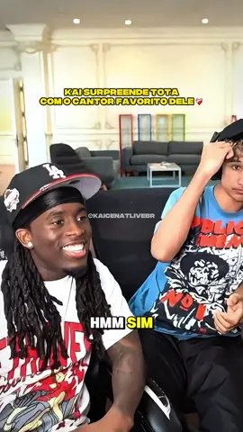 Tota finalmente conhecendo o cantor favorito dele ❤️‍🩹 #tota #kaicenat #mafiathon3 