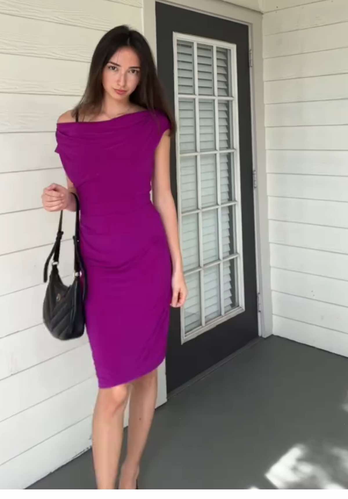 this midi dress will always be a staple in my closet - a forever item if you will #fashion 