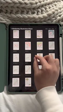 Do you spot your favourite country? 🌍  Constantly adding more and more countries to my collection of illustrated travel maps. #artreveal #digitalillustration #artistsoftiktok #travelart #procreate 