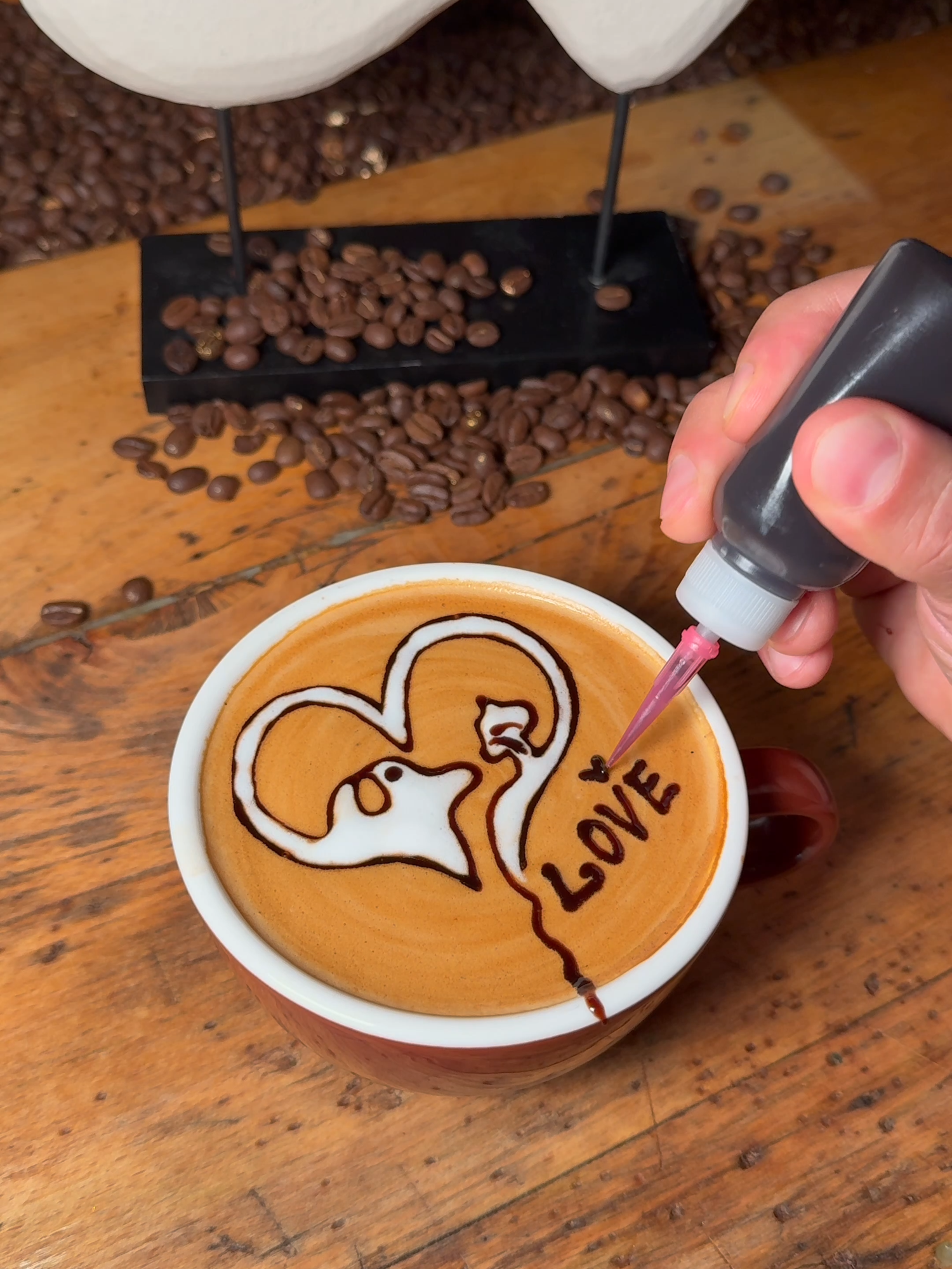 Love in every sip ❤️☕