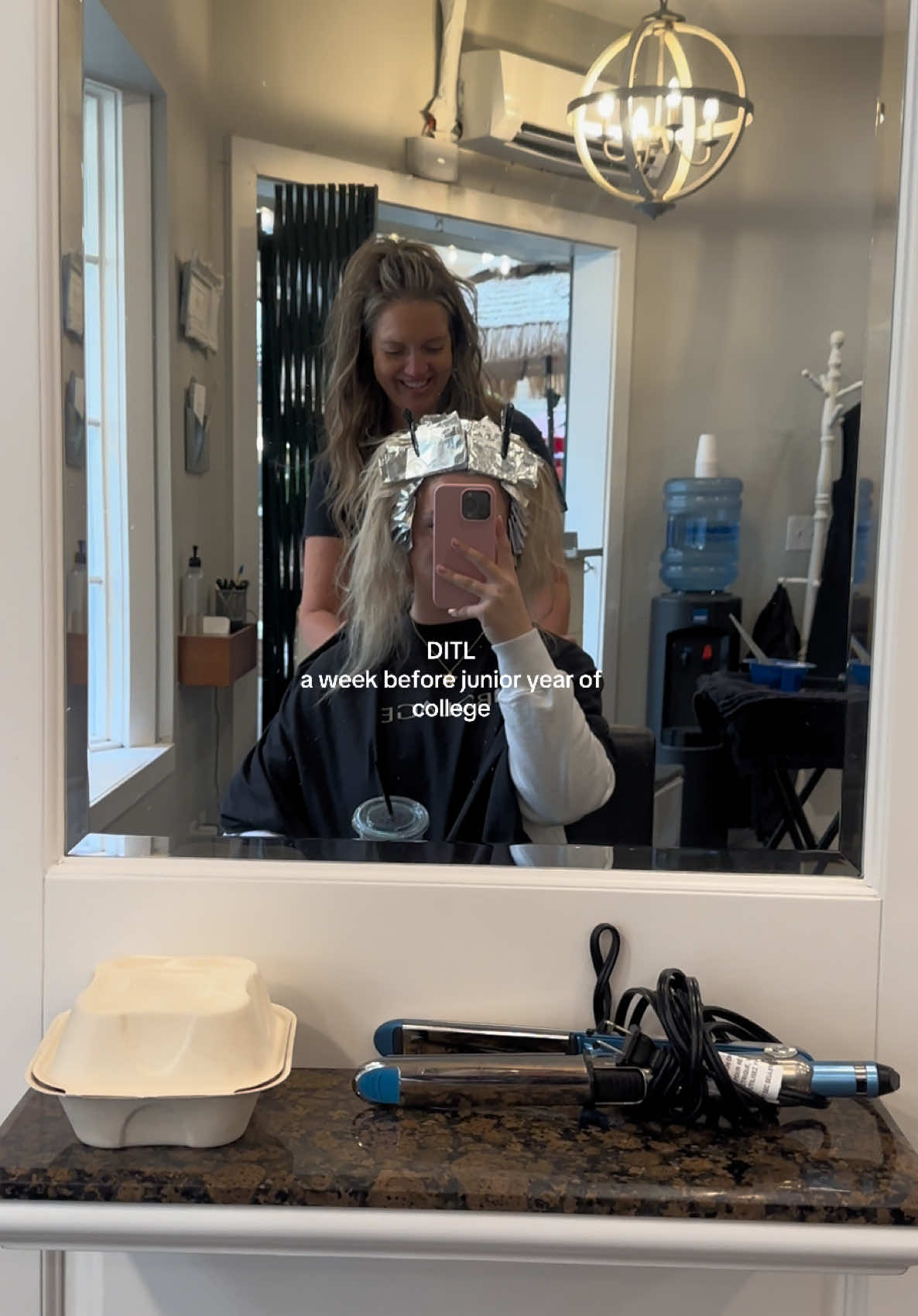 strange day - hair, passport photo, coffee content, and spirit halloween ☕️ #blondie #ditlvlog #washington #seattle #contentcreator 