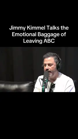 Jimmy Kimmel Talks the Emotional Baggage of Leaving ABC. #jimmykimmel #abc 
